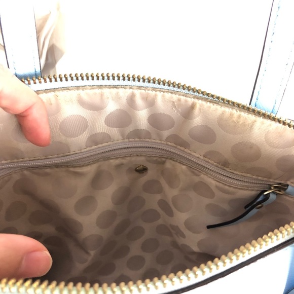 Kate Spade Cedar St Maise blue leather handbag - Picture 5 of 12